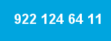 922 124 64 11 922 124 64 11